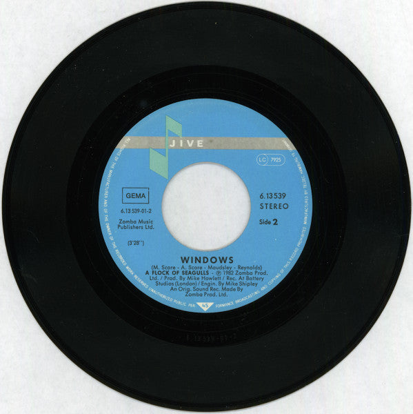 A Flock Of Seagulls : Space Age Love Song (7", Single, Promo)