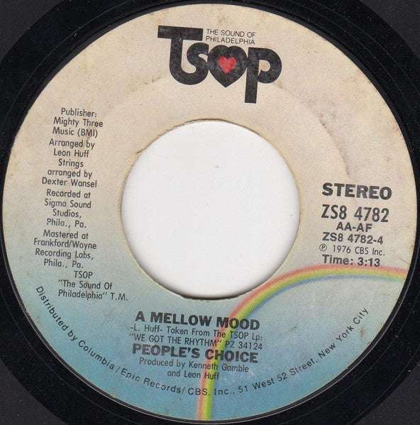 People's Choice : Movin' In All Directions (7", Styrene, Ter)