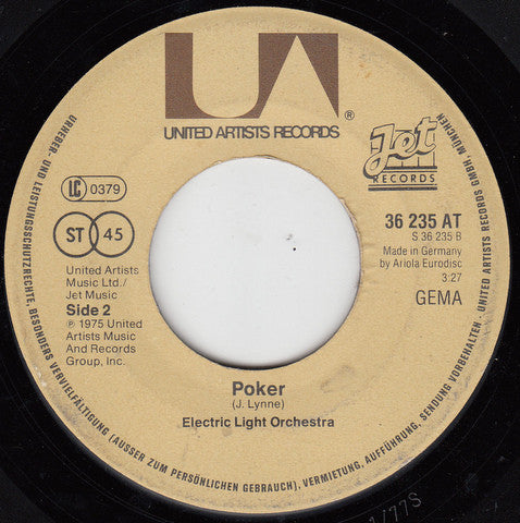 Electric Light Orchestra : Do Ya (7", Single)