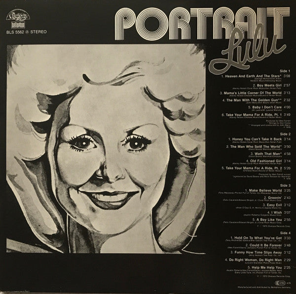 Lulu : Portrait Of Lulu (2xLP, Comp, Gat)