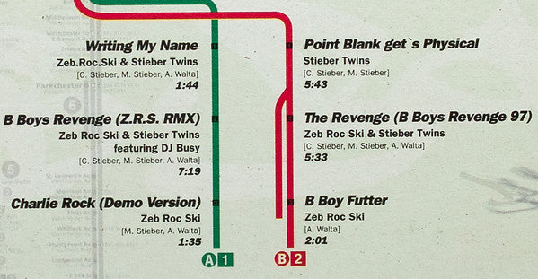 Zeb Roc Ski* & Stieber Twins : B Boys Revenge (12", EP)