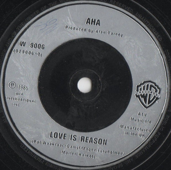 a-ha : Take On Me (7", Single, Sil)
