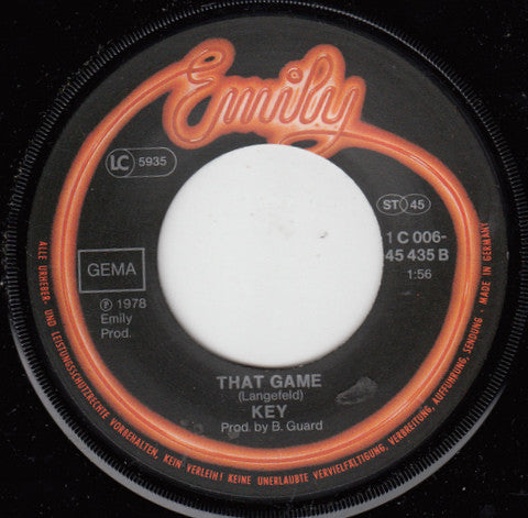 Key (5) : The Farmer And The Fisherman (7", Single)