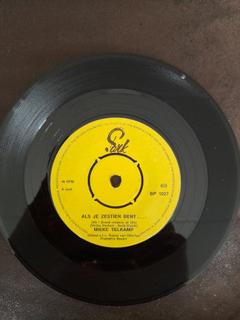 Mieke Telkamp : Als je zestien bent (7", Single)