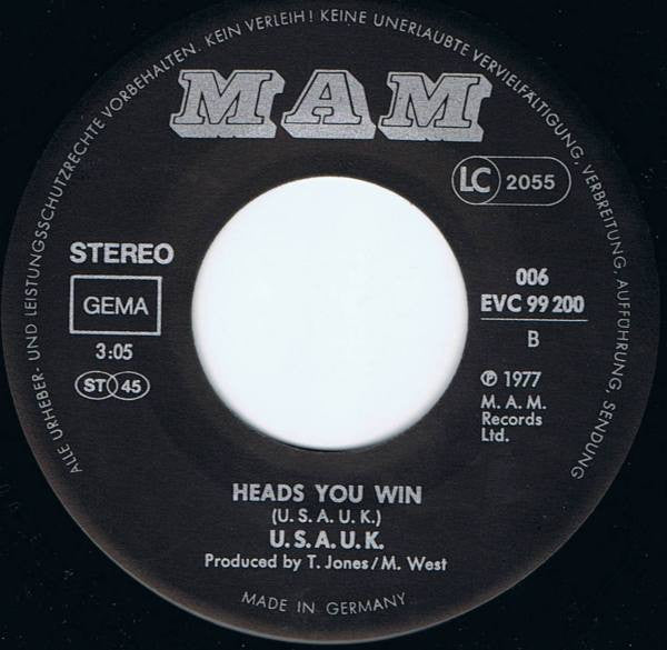 U.S.A.U.K. : Illinois (7", Single)