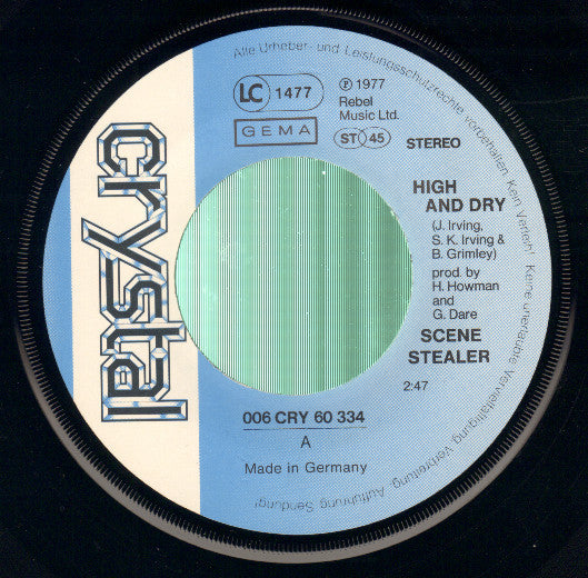 Scene Stealer : High & Dry (7", Single)