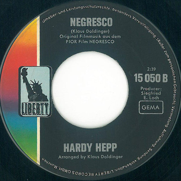 Hardy Hepp / Orchester Klaus Doldinger : Warum Lässt Du Mich Gehn? (I'm Coming Home) / Negresco (7", Single)