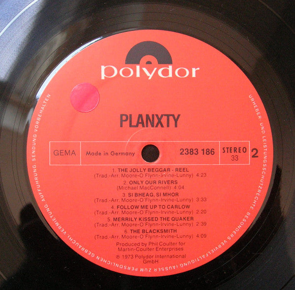 Planxty : Planxty (LP, Album)