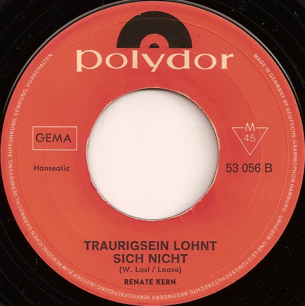 Renate Kern : Lieber Mal Weinen Im Glück (7", Single, Mono)