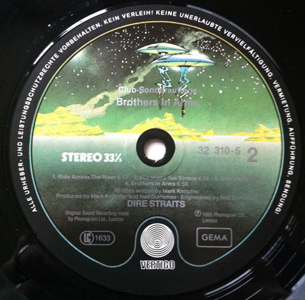 Dire Straits : Brothers In Arms (LP, Album, Club)