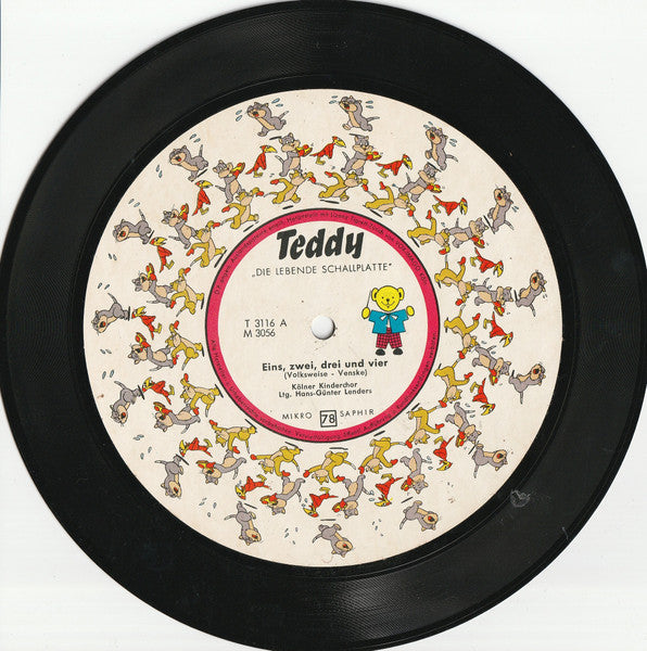 Kölner Kinderchor* Ltg. Hans-Günter Lenders : Eins, Zwei, Drei Und Vier / Hei-Jo (Flexi, 8", bla)