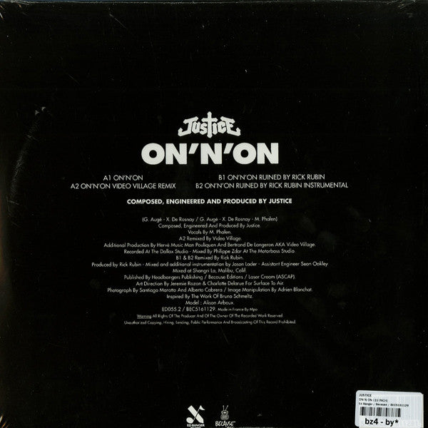 Justice (3) : On'n'On (10")