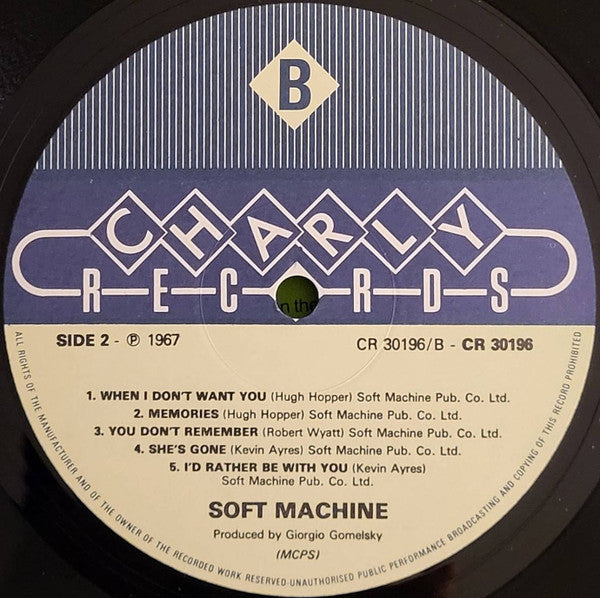 Soft Machine : Soft Machine (LP, RE)