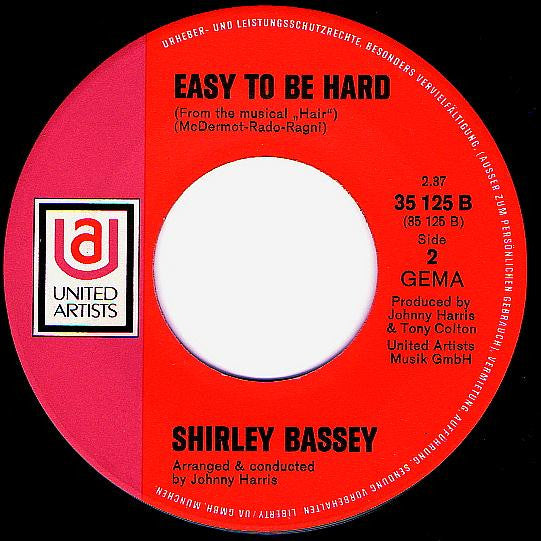 Shirley Bassey : Something (7", Single)