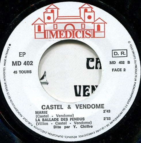 Castel & Vendome : Les Chevaliers (7", EP)