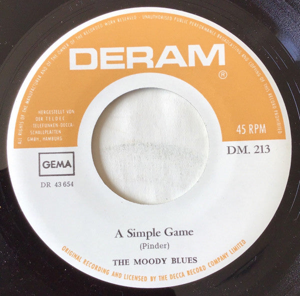 The Moody Blues : Ride My See-Saw (7", Single)