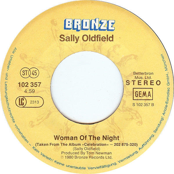 Sally Oldfield : Mandala (7", Single)