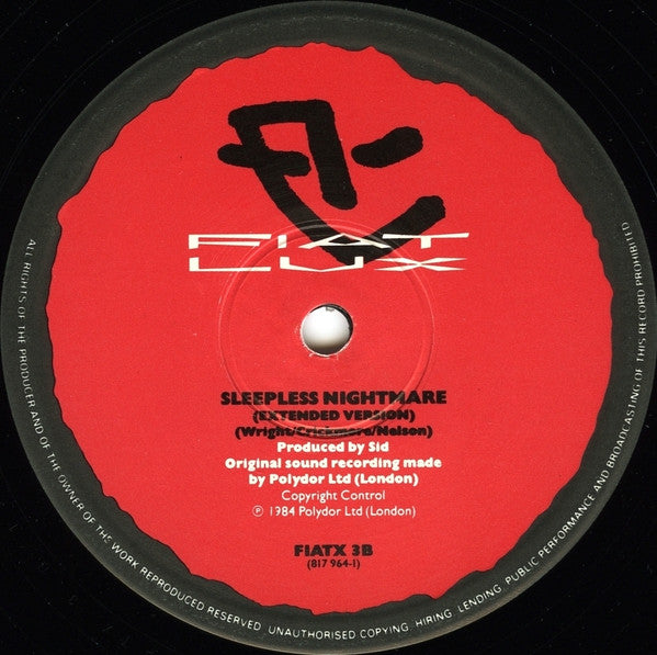Fiat Lux : Blue Emotion (12", Single)