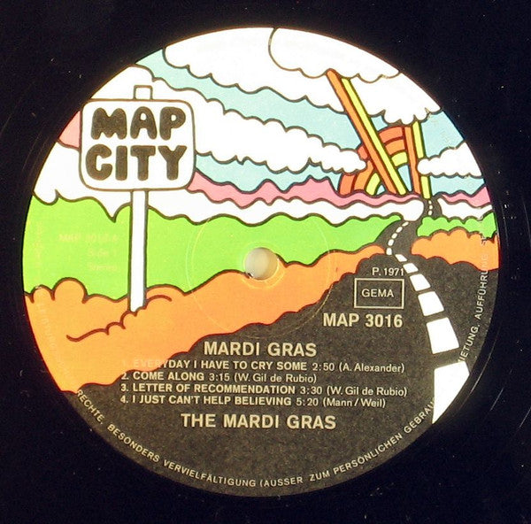 Mardi Gras : The Mardi Gras (LP, Album)