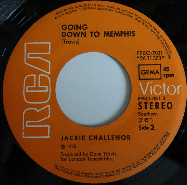 Jackie Challenor : You Really Got Me (7", Single)