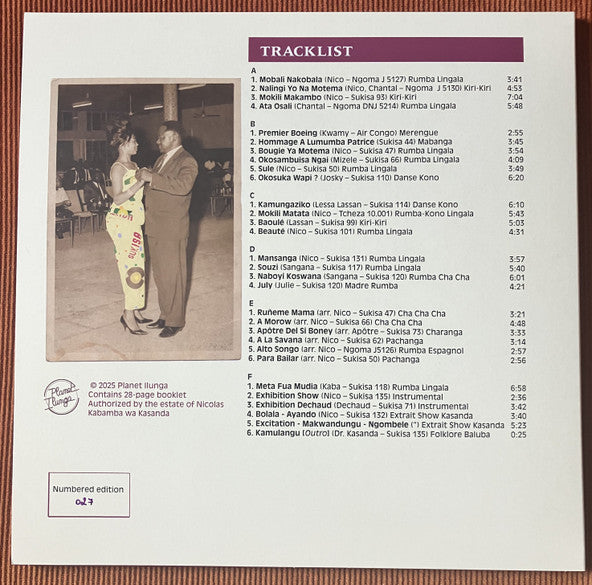 Dr. Nico & African Fiesta Sukisa* : Docteur Nico Presents African Fiesta Sukisa 1966-1974 (3xLP, Album, Comp, Num)