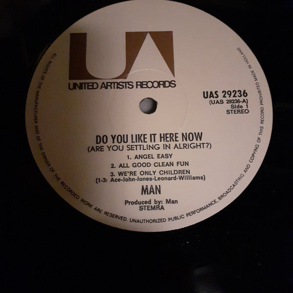 Man : Do You Like It Here Now, Are You Settling In? (LP, Album)