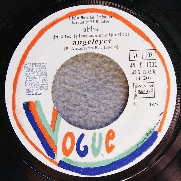 ABBA : Voulez-Vous / Angeleyes (7", Single)