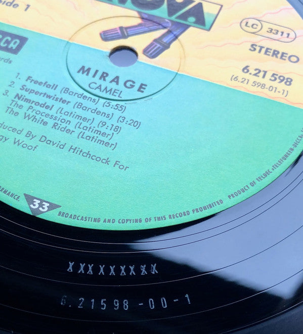 Camel : Mirage (LP, Album, RE)