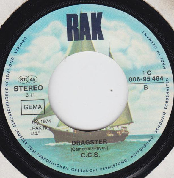 C.C.S.* : Hurricane Coming (7")