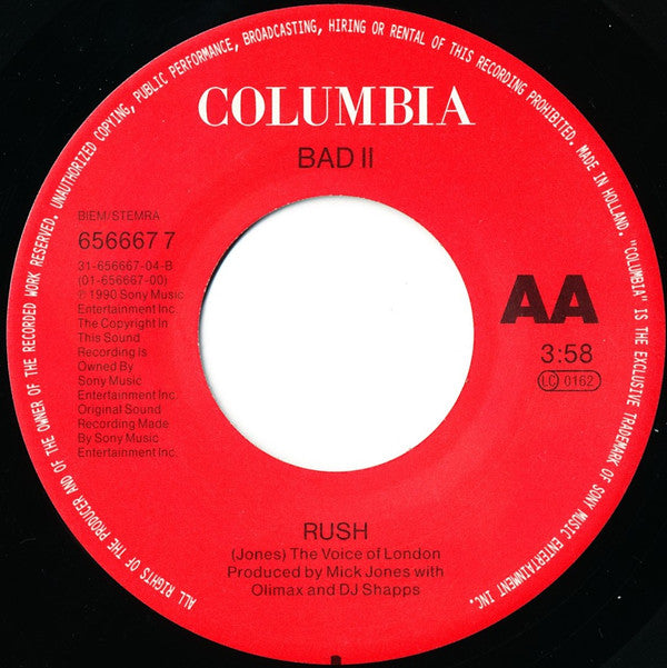 The Clash / BAD II* : Should I Stay Or Should I Go / Rush (7", Single, Lar)