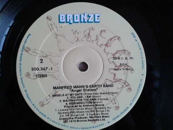 Manfred Mann's Earth Band : Angel Station (LP, Album)