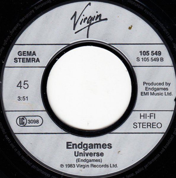 Endgames : Waiting For Another Chance (7", Single)