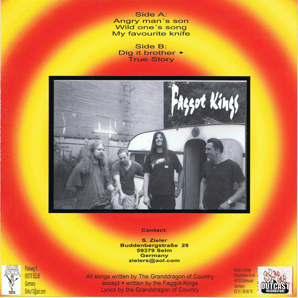 The Faggot Kings : Faggot Kings (7", EP)