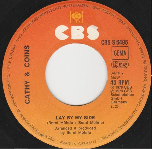 Cathy & Coins : Lovely Daughter (7", Single)