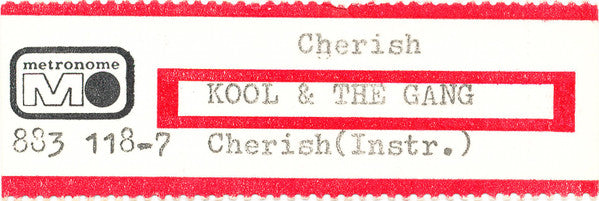 Kool & The Gang : Cherish (7", Single)