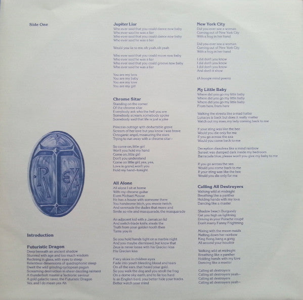 T. Rex : Futuristic Dragon (LP, Album)