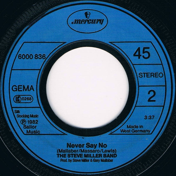 The Steve Miller Band* : Abracadabra (7", Single, Lar)