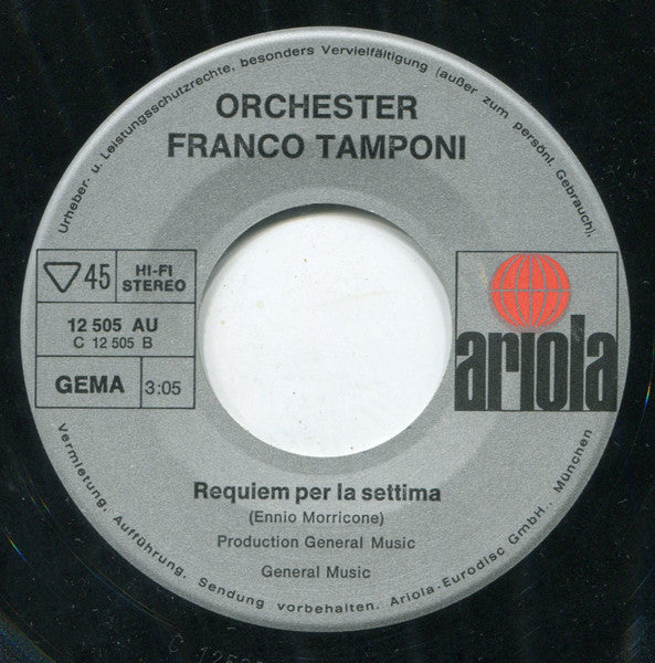 Orchester Franco Tamponi* : Blaubart (Barbablu') (7", Single)