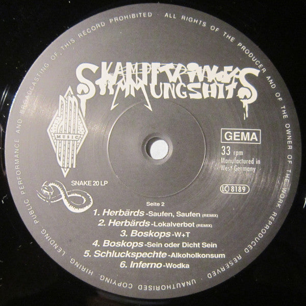 Various : Kampftrinker Stimmungshits (LP, Comp)