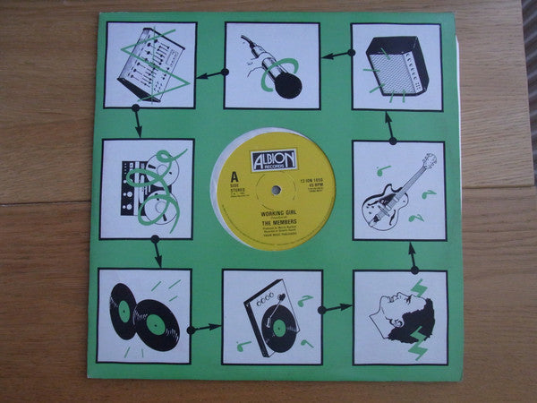 The Members : Working Girl (12", Single)