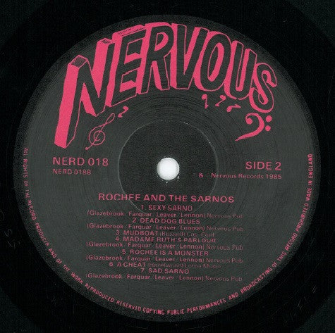 Rochee & The Sarnos : Understanding Sarno (LP, Album)