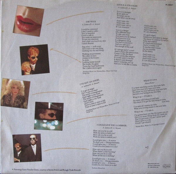 Eurythmics : Sweet Dreams (Are Made Of This) (LP, Album)