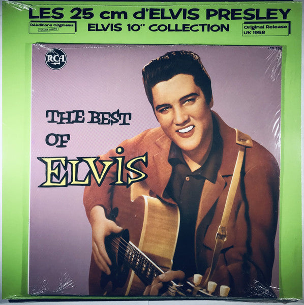Elvis Presley : The Best Of Elvis (10", Comp, Mono, RE)