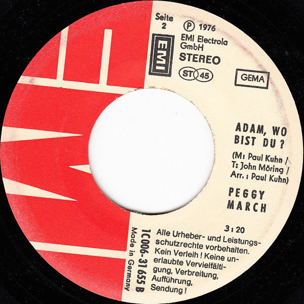 Peggy March : Costa Brava (7", Single)