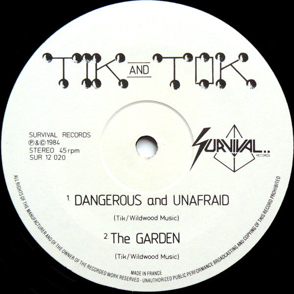 Tik & Tok : Screen Me I'm Yours (12", Single)