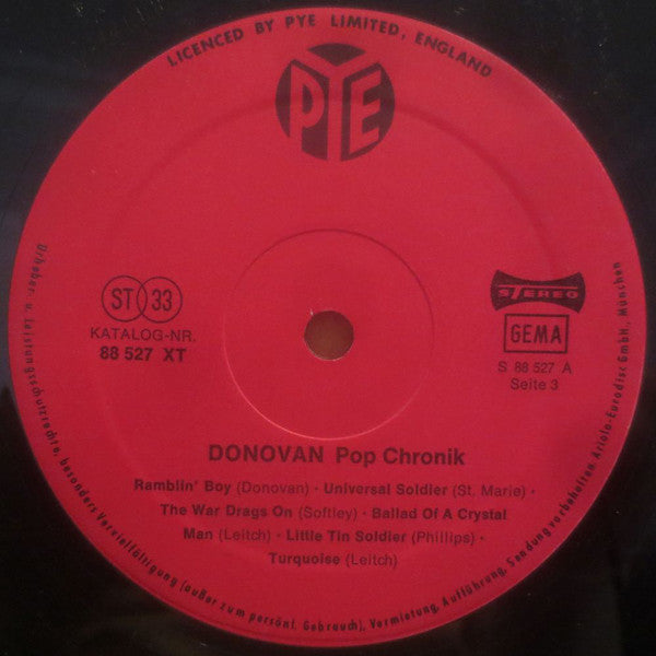 Donovan : Pop Chronik (2xLP, Comp, Gat)