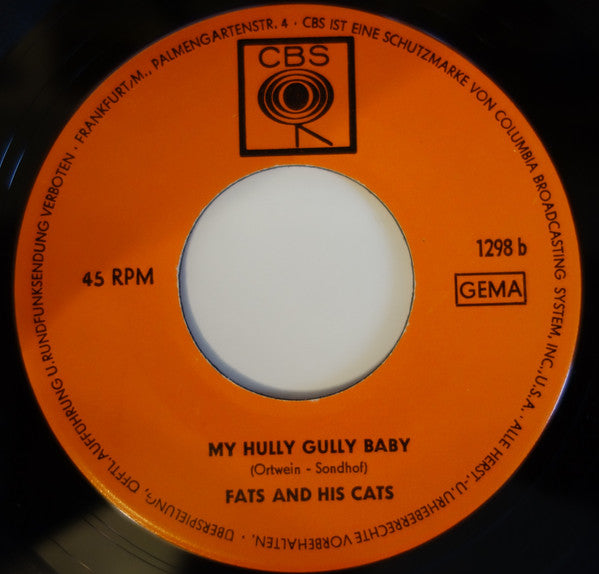 Fats And His Cats : Our Slop Is Here To Stay (7", Single)