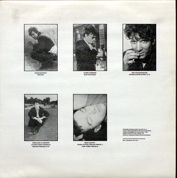 Crime + The City Solution* : Room Of Lights (LP, Album)