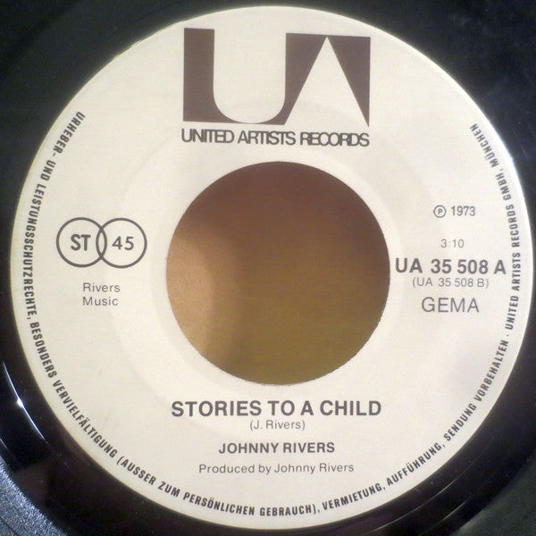 Johnny Rivers : Blue Suede Shoes (7", Single)