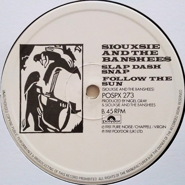 Siouxsie And The Banshees* : Spellbound (12", Single)